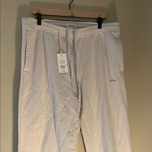 Upwest Unisex Large Cream Jogger Sweatpants
